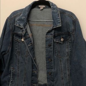 Plus Size Denim Jacket
